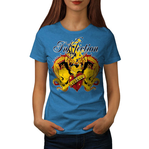 Ink Infection Tattoo Womens T-Shirt