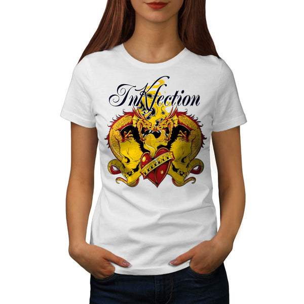 Ink Infection Tattoo Womens T-Shirt