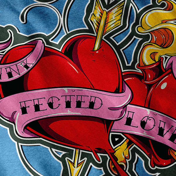 Infected Ink Love Mens T-Shirt