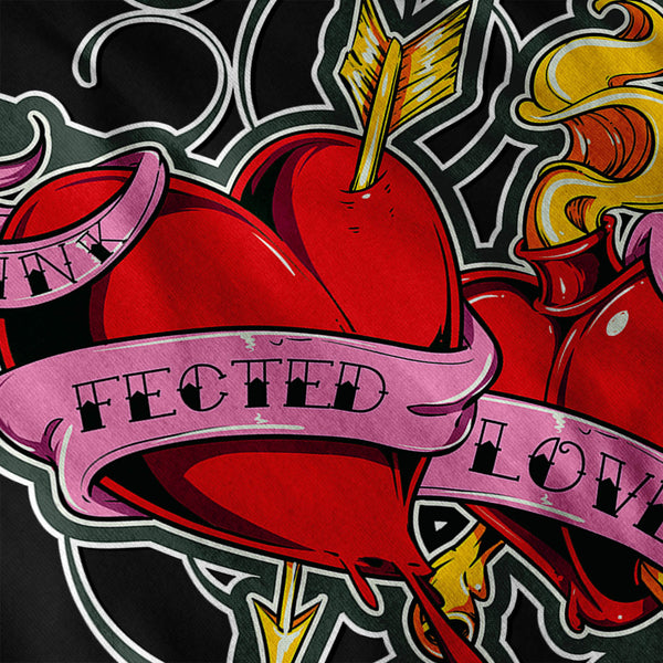 Infected Ink Love Mens Hoodie