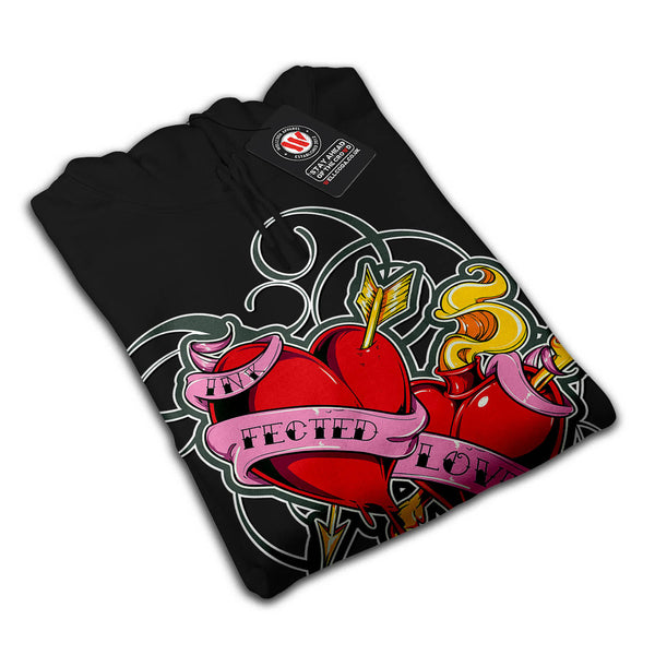 Infected Ink Love Womens Hoodie