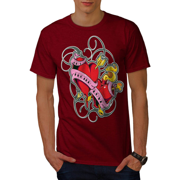 Infected Ink Love Mens T-Shirt