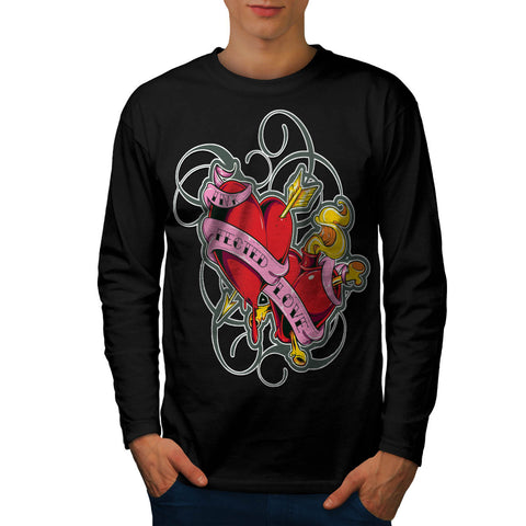 Infected Ink Love Mens Long Sleeve T-Shirt