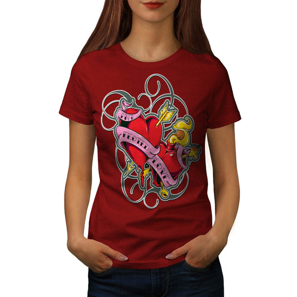 Infected Ink Love Womens T-Shirt