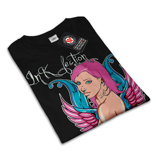 Ink Infection Lady Womens T-Shirt