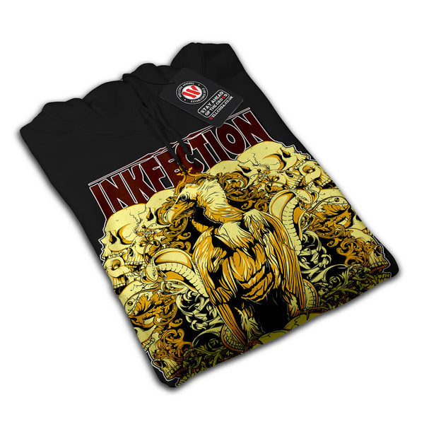 Ink Infection Eagle Womens Hoodie
