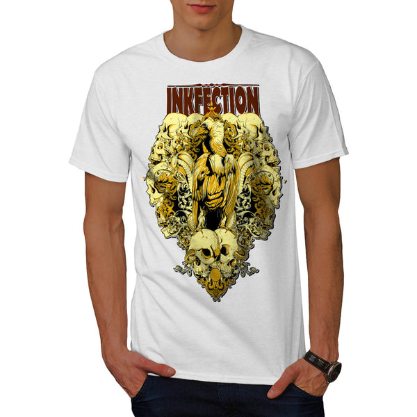 Ink Infection Eagle Mens T-Shirt