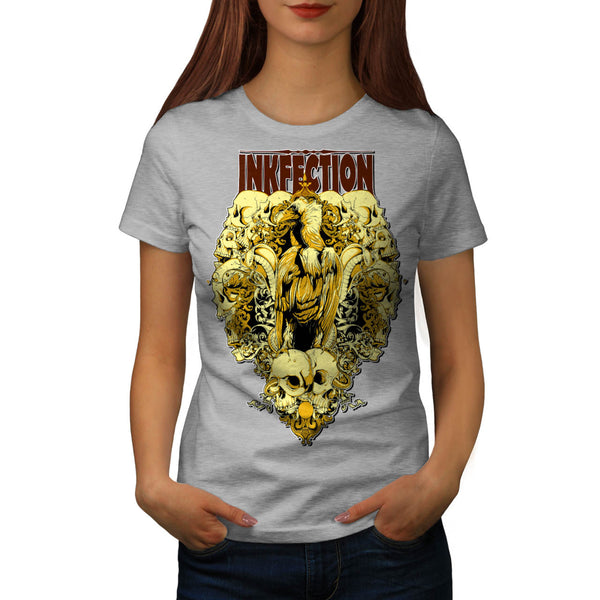 Ink Infection Eagle Womens T-Shirt