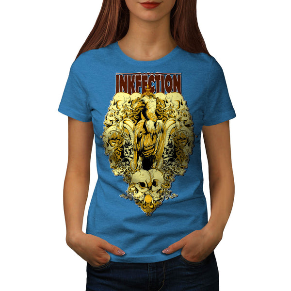 Ink Infection Eagle Womens T-Shirt