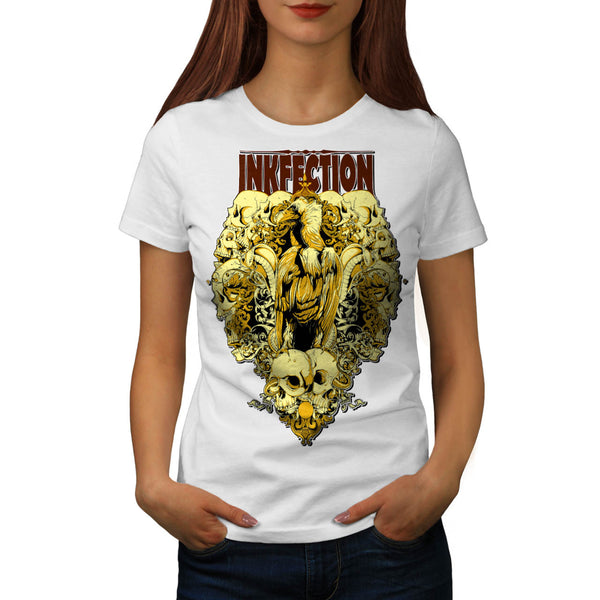 Ink Infection Eagle Womens T-Shirt