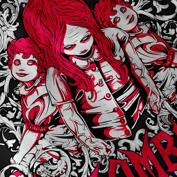 Zombie Girls Attack Mens Long Sleeve T-Shirt