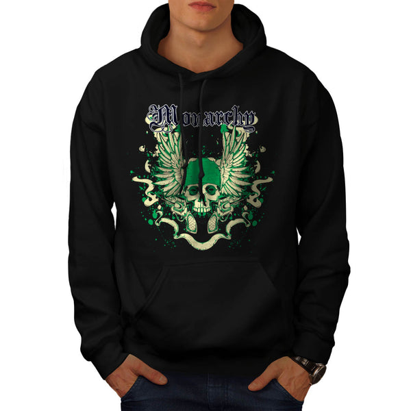 Monarchy Ghost Ruler Mens Hoodie