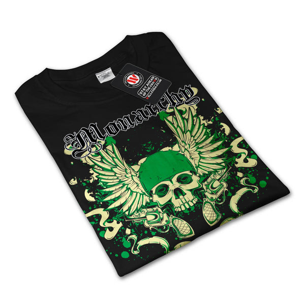 Monarchy Ghost Ruler Mens Long Sleeve T-Shirt