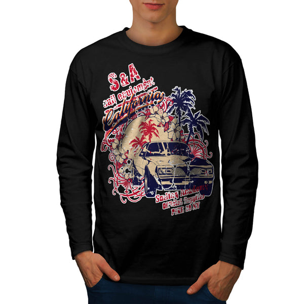 California Car Garage Mens Long Sleeve T-Shirt