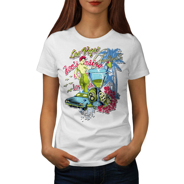 Las Vegas Casino Game Womens T-Shirt