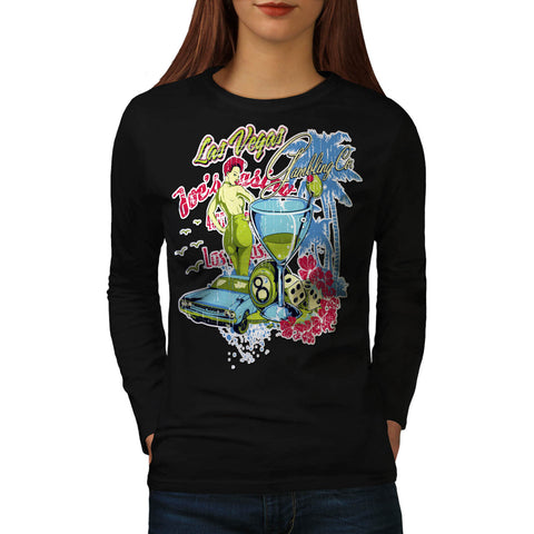 Las Vegas Casino Game Womens Long Sleeve T-Shirt