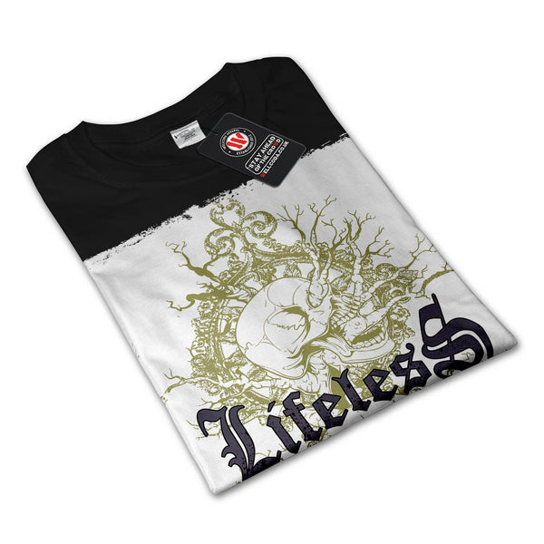 Lifeless Soul Skull Mens Long Sleeve T-Shirt