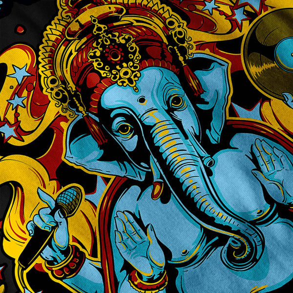 Disco Fever Elephant Mens Long Sleeve T-Shirt