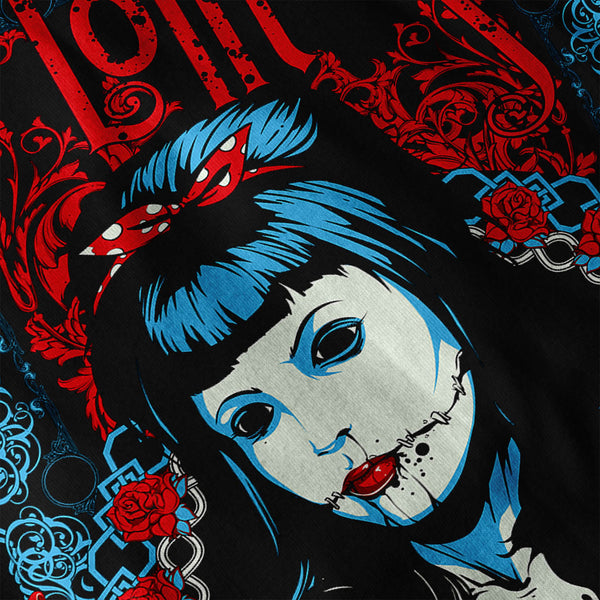 Lolita Gothic Model Mens Long Sleeve T-Shirt