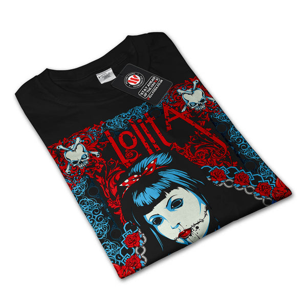 Lolita Gothic Model Mens Long Sleeve T-Shirt