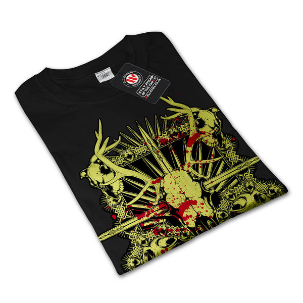 Savage Monster Death Mens Long Sleeve T-Shirt
