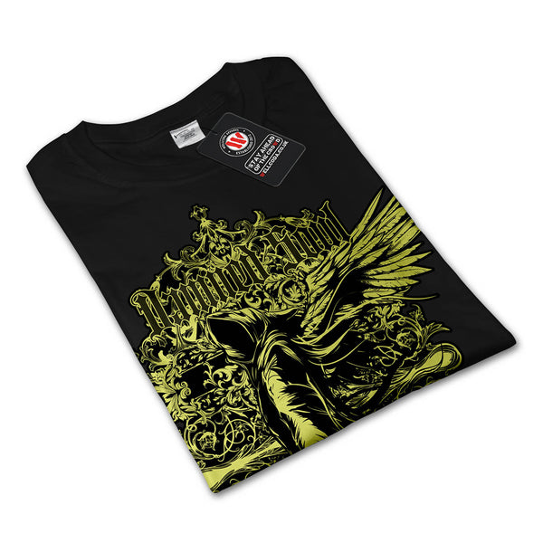Damned Soul Death Axe Mens Long Sleeve T-Shirt