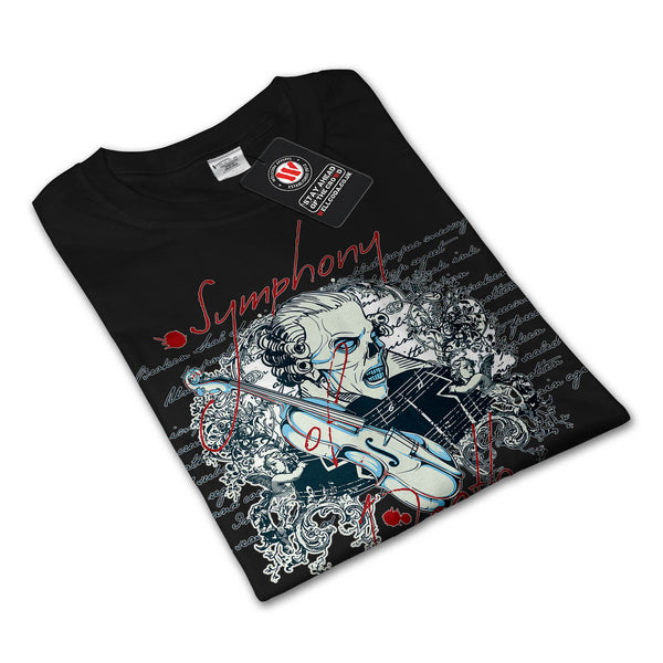 Symphony Death Music Mens Long Sleeve T-Shirt