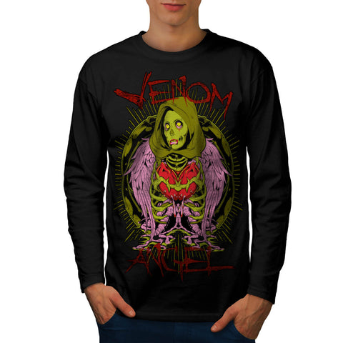 Venom Angel Death Pit Mens Long Sleeve T-Shirt