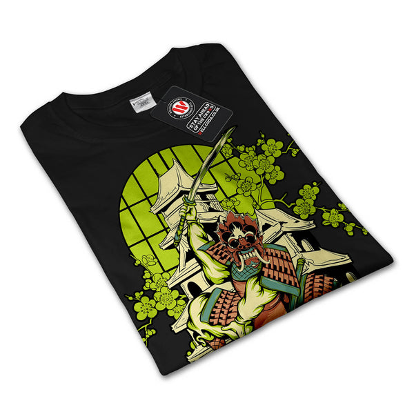 Samurai Warrior House Mens Long Sleeve T-Shirt