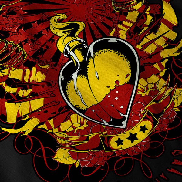 Lust Love Story Heart Mens Long Sleeve T-Shirt