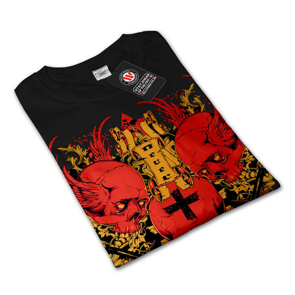 Never Flee Stand Up Mens Long Sleeve T-Shirt