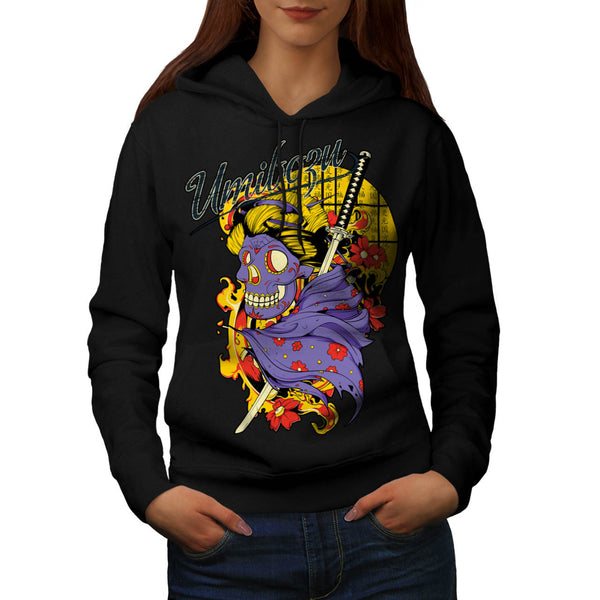 Umiboru Geisha Girl Womens Hoodie