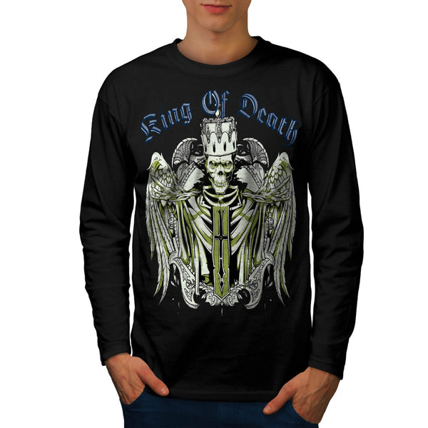 King Of Death Thrones Mens Long Sleeve T-Shirt