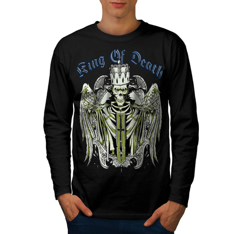 King Of Death Thrones Mens Long Sleeve T-Shirt