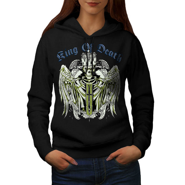King Of Death Thrones Womens Hoodie