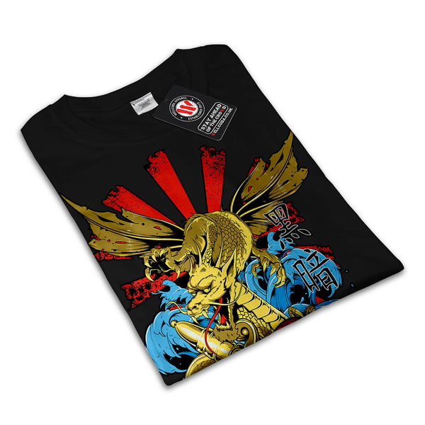 Monster Dragon Heart Womens T-Shirt