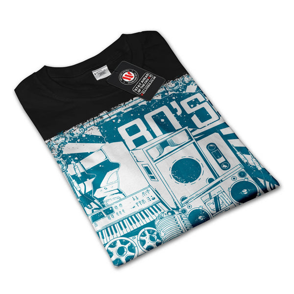 DJ 80's Theme Night Mens Long Sleeve T-Shirt