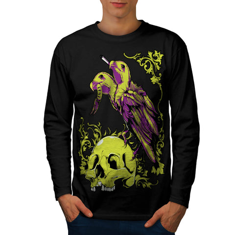 Scavenger Lust Crow Mens Long Sleeve T-Shirt