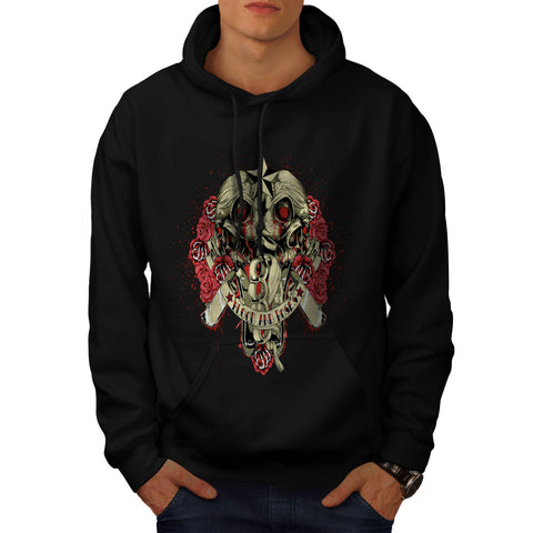 Blood And Roses Fear Mens Hoodie