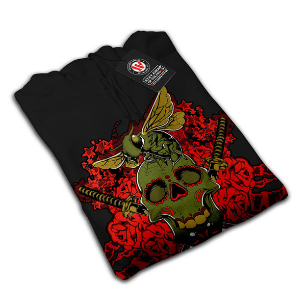 Killer Skull Wasp Bee Mens Hoodie