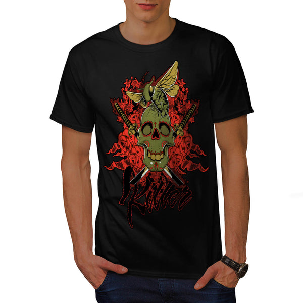 Killer Skull Wasp Bee Mens T-Shirt