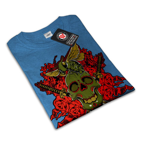 Killer Skull Wasp Bee Womens T-Shirt