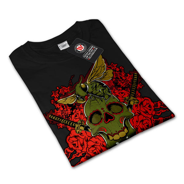 Killer Skull Wasp Bee Mens Long Sleeve T-Shirt