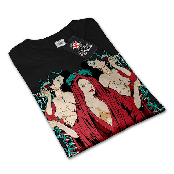 Vampire Thirst Blood Mens Long Sleeve T-Shirt