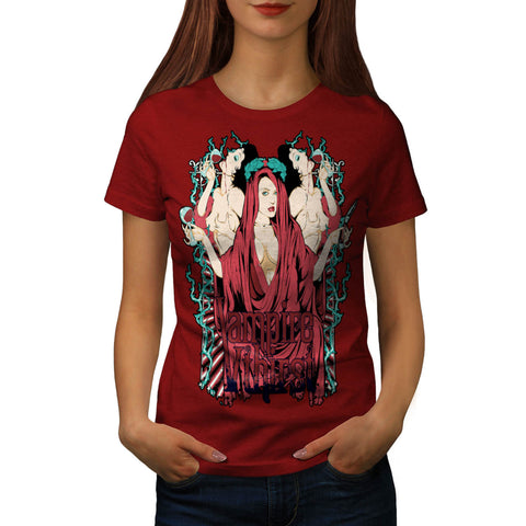 Vampire Thirst Blood Womens T-Shirt