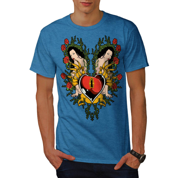 Key To My Heart Love Mens T-Shirt