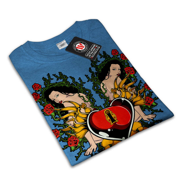 Key To My Heart Love Womens T-Shirt