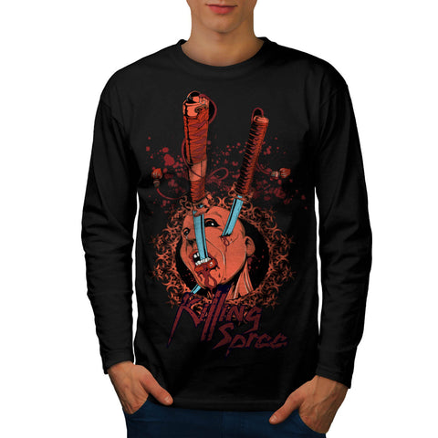 Killing Spree Death Mens Long Sleeve T-Shirt
