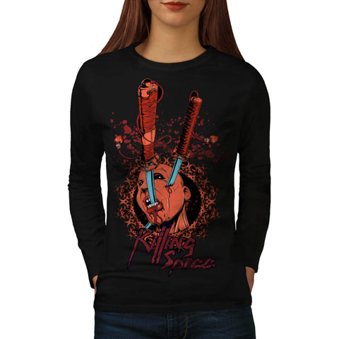 Killing Spree Death Womens Long Sleeve T-Shirt