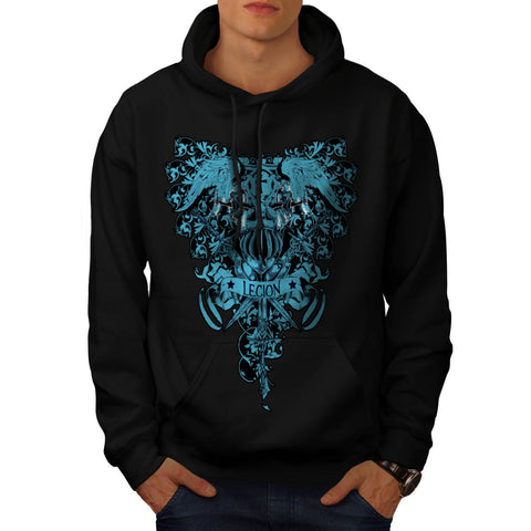 Kingdom Legion Cross Mens Hoodie